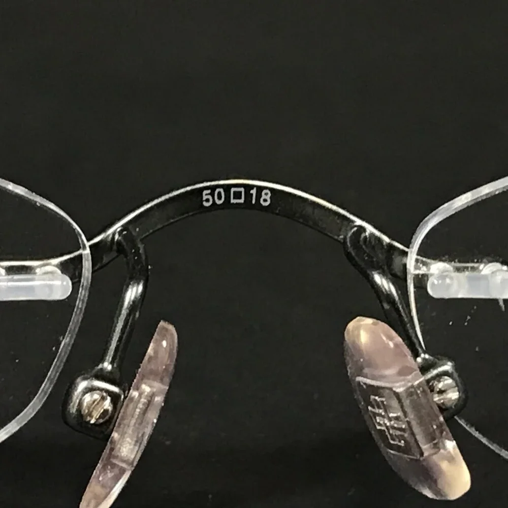 Cole Haan Eyeglasses Frames CH 905 SAGE Grey Round Rimless 50-18-130
